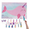 Pin the Horn on the Narwhal Party Game Image 1
