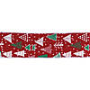 Pine Tree 4" X 10 Yds. Ribbon Wired Cotton Image 1