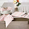Pink & White Gingham Napkin Set/4 Image 4