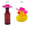 Pink Cowboy Hat Rubber Ducks Kit for 24 Image 1