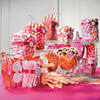 Pink Rock Candy Lollipops - 12 Pc. Image 1