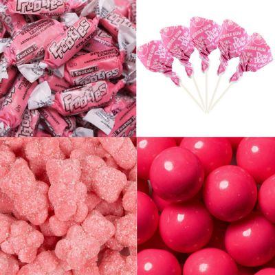 Pink Value Size Candy Buffet - (Approx. 7 lbs) Image 1