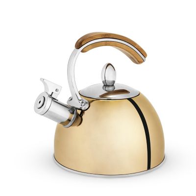 Pinky Up Presley Gold Tea Kettle by Pinky Up Image 1