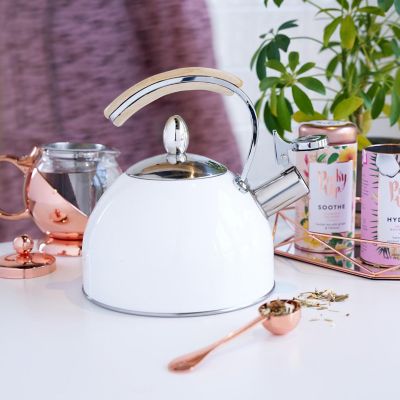 Pinky Up Presley Gold Tea Kettle by Pinky Up Image 1