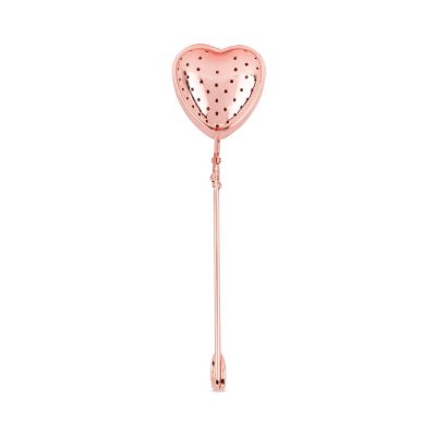 Pinky Up Rose Gold Heart Tea Infuser by Pinky Up Image 1