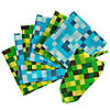 Pixel Checkered Bandanas - 12 Pc. Image 1