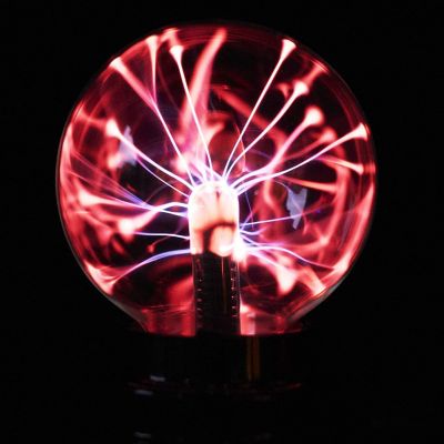 Plasma Ball 2.0 Popular Science Lightning Orb Touch Sound STEAM Toy WOW! Stuff Image 1