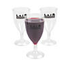 Plastic Wine Glasses - 25 Ct. Image 2