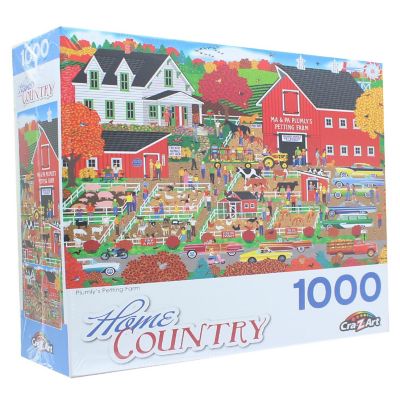 Plumly's Petting Farm 1000 Piece Jigsaw Puzzle Image 1
