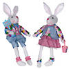 Plush easter rabbit shelf sitters (set of 2) Image 1