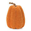 Plush Fabric Pumpkin (Set Of 2) 6"H, 10.5"H Image 1