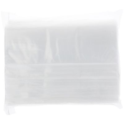 Plymor Heavy Duty Plastic Reclosable Zipper Bags, 4 Mil, 12" x 12" (Pack of 100) Image 2