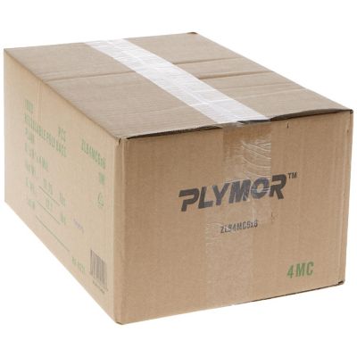 Plymor Heavy Duty Plastic Reclosable Zipper Bags, 4 Mil, 6" x 6" (Case of 1000) Image 2