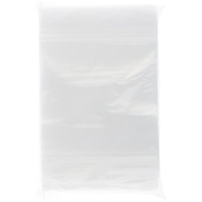 Plymor Heavy Duty Plastic Reclosable Zipper Bags, 4 Mil, 6" x 6" (Pack of 100) Image 2