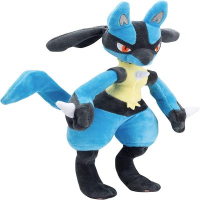 Pok&#233;mon Lucario Plush Stuffed Animal Toy - Large 12" - Officially Licensed - Great Gift for Kids Image 1