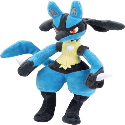 Pok&#233;mon Lucario Plush Stuffed Animal Toy - Large 12" - Officially Licensed - Great Gift for Kids Image 2