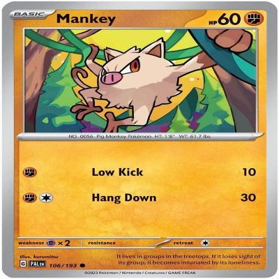 Pokemon TCG Annihilape EX Box 4 Booster Packs Promo Trading Card Game Image 3