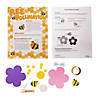 Pollinating Bee Educational Craft Kit - Makes 12 Image 1