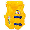 Pool Central 18" Yellow Swim Kid Step B Swimming Pool Training Vest Image 1