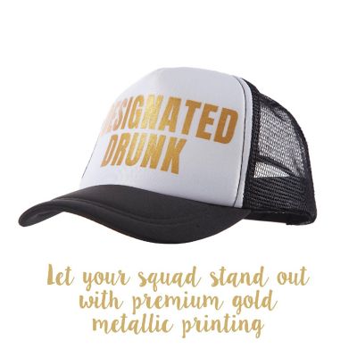 Pop Fizz Designs Bridesmaid Trucker Hats w/ Funny Phrases Image 3