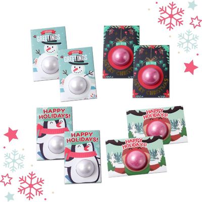 Pop Fizz Designs Christmas Bath Bomb Greeting Cards Image 2
