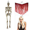Pop Star Skeleton Halloween Decoration Kit - 3 Pc. Image 1