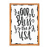 Positively Simple God Bless the USA Sign Image 1