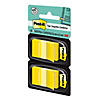 Post-it Flags - Yellow, 50/Dispenser, 2 Dispenser/Pack, 3 Packs Image 3