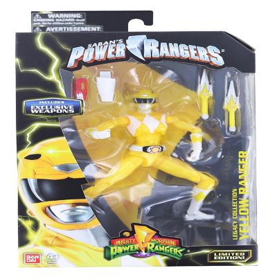 Power Rangers Legacy Collection 6.5 Inch Action Figure  Yellow Ranger Image 1