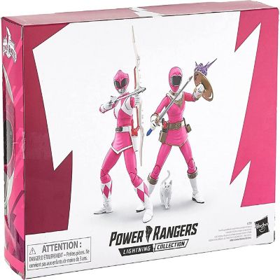 Power Rangers Lightning Collection 6 Inch Zero & Mighty Morphin Pink Ranger Image 2