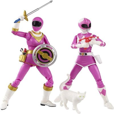 Power Rangers Lightning Collection 6 Inch Zero & Mighty Morphin Pink Ranger Image 3