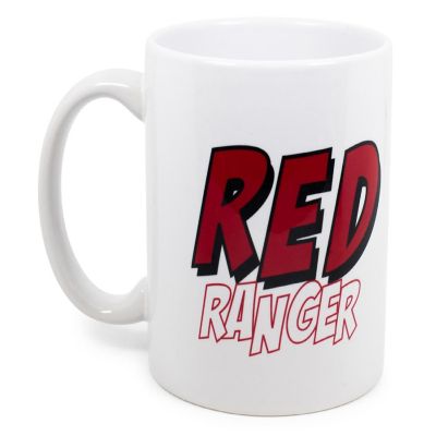 Power Rangers Red Ranger Ceramic Mug Exclusive  Holds 11 Ounces Image 1