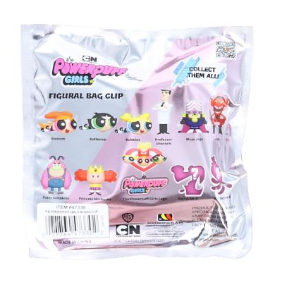 Powerpuff Girls 25th Anniversary 3D Foam Bag Clip  1 Random Image 2