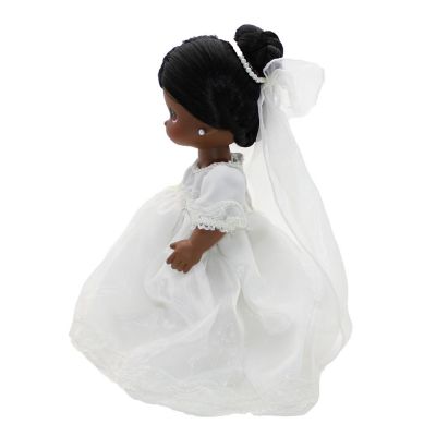 Precious Moments Doll, Enchanted Dreams Bride, Black Hair, 12 inch Doll Image 3