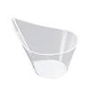 Premium 4.375" Clear Teardrop Disposable Plastic Cups (288 Cups) Image 1