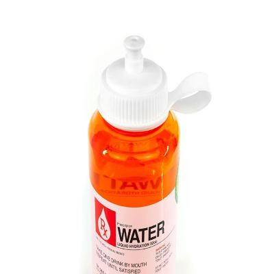 Prescription Water 32 Oz Plastic Water Bottle With Lid Image 2