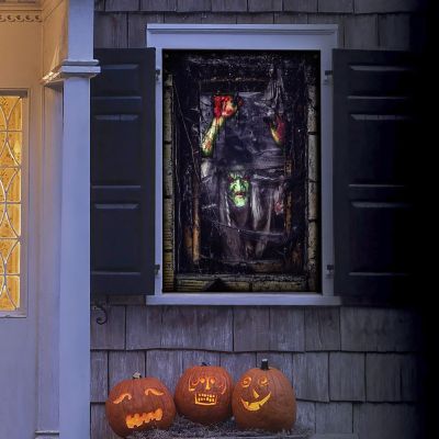 Presence - Halloween Witch Curtain Image 3