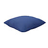 Presidio 24" x 24" Square Indoor/Outdoor Pillow with Piping, 2-Pack - Denim Blue Image 2