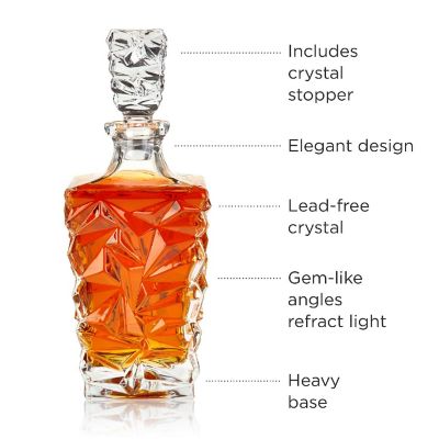 Prism Whiskey Decanter by Viski Image 2