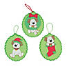 Puppy Christmas Ornament Craft Kit Image 1