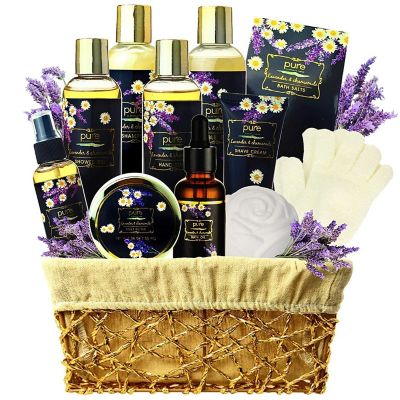 Pure Parker - Sensational Lavender Chamomile 12-Piece Relaxing Bath and Body Gift Basket Image 1