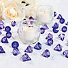 Purple Diamond-Shaped Acrylic Gems - 25 Pc. Image 1