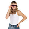 Purple Rimless Sunglasses &#8211; 12 Pc. Image 1