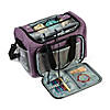 Purple Yarn Storage Bag with Accessories Image 1