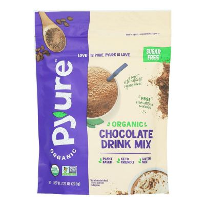 Pyure - Drink Mix Chcolate Sugar Free - Case of 6-7.23 OZ Image 1