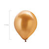 Qualatex Chrome Gold 11" Latex Balloons - 25 Pcs. Image 1