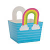 Rainbow Easter Baskets - 12 Pc. Image 1