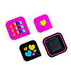 Rainbow Hearts Nested Snack Containers Image 4