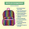 Rainbow Hearts Recycled Eco Backpack Image 1