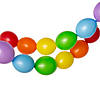 Rainbow Link 12" Latex Balloons - 18 Pc. Image 1